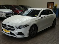 USED 2018 68 MERCEDES-BENZ A-CLASS 1.3 A 200 AMG LINE PREMIUM 5d 161 BHP SAT NAV PART LEATHER CAMERA