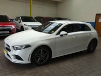 USED 2018 68 MERCEDES-BENZ A-CLASS 1.3 A 200 AMG LINE PREMIUM 5d 161 BHP SAT NAV PART LEATHER CAMERA