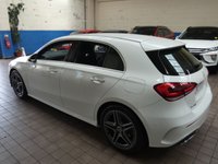 USED 2018 68 MERCEDES-BENZ A-CLASS 1.3 A 200 AMG LINE PREMIUM 5d 161 BHP SAT NAV PART LEATHER CAMERA