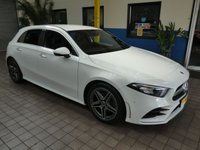 USED 2018 68 MERCEDES-BENZ A-CLASS 1.3 A 200 AMG LINE PREMIUM 5d 161 BHP SAT NAV PART LEATHER CAMERA
