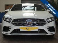 USED 2018 68 MERCEDES-BENZ A-CLASS 1.3 A 200 AMG LINE PREMIUM 5d 161 BHP SAT NAV PART LEATHER CAMERA
