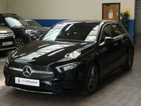 USED 2018 E MERCEDES-BENZ A-CLASS 1.3 A 200 AMG LINE 5d 161 BHP SAT NAV PART LEATHER CAMERA