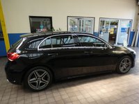 USED 2018 E MERCEDES-BENZ A-CLASS 1.3 A 200 AMG LINE 5d 161 BHP SAT NAV PART LEATHER CAMERA