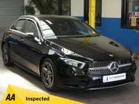USED 2018 E MERCEDES-BENZ A-CLASS 1.3 A 200 AMG LINE 5d 161 BHP SAT NAV PART LEATHER CAMERA