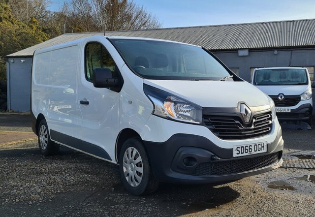 2016 66 RENAULT TRAFIC 1.6 SL27 BUSINESS DCI 120 BHP REAR BARN DOORS + ECO MODE +