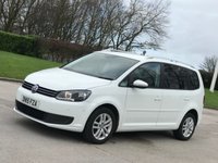 USED 2015 15 VOLKSWAGEN TOURAN 2.0 SE TDI BLUEMOTION TECHNOLOGY 5d 138 BHP FULL HISTORY INCLUDED TIMING BELT !
