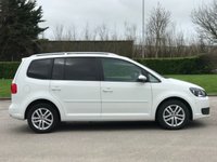 USED 2015 15 VOLKSWAGEN TOURAN 2.0 SE TDI BLUEMOTION TECHNOLOGY 5d 138 BHP FULL HISTORY INCLUDED TIMING BELT !