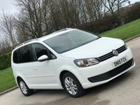 USED 2015 15 VOLKSWAGEN TOURAN 2.0 SE TDI BLUEMOTION TECHNOLOGY 5d 138 BHP FULL HISTORY INCLUDED TIMING BELT !