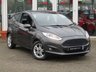 USED 2015 65 FORD FIESTA 1.2 ZETEC 3d 81 BHP Finished in Magnetic Grey METALLIC with contrasting GREY Cloth interior trim. This Fiesta is a small family 3 door car that you can really enjoy driving. Economical and cheap to run, stylish to look at and some great features. Specification includes, B/Tooth, Alloys, Air Con, Heated front Screen and much more, makes this a must for the first time driver or small family. Dealer serviced at 8035 miles, 16304 miles, 23966 miles, 34000 miles, 41774 miles and on arrival at 49948 miles.