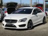 USED 2016 16 MERCEDES-BENZ CLA 2.1 CLA 200 D AMG LINE 5d 134 BHP Finished in CIRRUS WHITE with contrasting LEATHER ALCANTARA SPORTS interior. This four door coupe is like a stylish mini CLS. It has a big boot and high tech safety features inc Front and Rear Park Sensors. Other features inc Front and Rear Parking sensors, Leather Alcantara trim, B/TOOTH, &pound;30 ROAD TAX, 18" Alloys, Cruise and much more. Dealer serviced at 19267 miles, 36542 miles, 46052 miles and on arrival at 58882 miles.