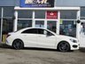 USED 2016 16 MERCEDES-BENZ CLA 2.1 CLA 200 D AMG LINE 5d 134 BHP Finished in CIRRUS WHITE with contrasting LEATHER ALCANTARA SPORTS interior. This four door coupe is like a stylish mini CLS. It has a big boot and high tech safety features inc Front and Rear Park Sensors. Other features inc Front and Rear Parking sensors, Leather Alcantara trim, B/TOOTH, &pound;30 ROAD TAX, 18" Alloys, Cruise and much more. Dealer serviced at 19267 miles, 36542 miles, 46052 miles and on arrival at 58882 miles.