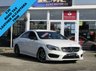 USED 2016 16 MERCEDES-BENZ CLA 2.1 CLA 200 D AMG LINE 5d 134 BHP Finished in CIRRUS WHITE with contrasting LEATHER ALCANTARA SPORTS interior. This four door coupe is like a stylish mini CLS. It has a big boot and high tech safety features inc Front and Rear Park Sensors. Other features inc Front and Rear Parking sensors, Leather Alcantara trim, B/TOOTH, &pound;30 ROAD TAX, 18" Alloys, Cruise and much more. Dealer serviced at 19267 miles, 36542 miles, 46052 miles and on arrival at 58882 miles.