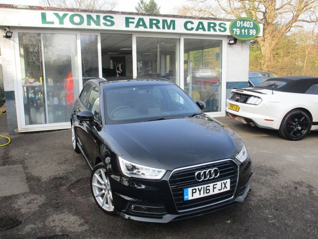 2016 16 Audi A1 1.4 SPORTBACK TFSI S LINE 5d 123 BHP