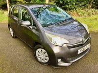 USED 2012 61 TOYOTA VERSO-S 1.3 VVT-I TR 5d AUTO 98 BHP  1 LADY OWNER//ONLY 23,000 MILES//REAR PARKING CAMERA AND SENSORS//X8 TOYOTA MAIN DEALER SERVICE STAMPS AUTO 98 BHP 1 LADY OWNER//ONLY 23,000 MILES//REAR PARKING CAMERA AND SENSORS//X8 TOYOTA MAIN DEALER SERVICE STAMPS