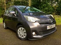 USED 2012 61 TOYOTA VERSO-S 1.3 VVT-I TR 5d AUTO 98 BHP  1 LADY OWNER//ONLY 23,000 MILES//REAR PARKING CAMERA AND SENSORS//X8 TOYOTA MAIN DEALER SERVICE STAMPS AUTO 98 BHP 1 LADY OWNER//ONLY 23,000 MILES//REAR PARKING CAMERA AND SENSORS//X8 TOYOTA MAIN DEALER SERVICE STAMPS