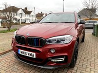 USED 2015 15 BMW X6 3.0 M50D 4d 376 BHP HUGE SPEC-FULL/BMW S/H-22in Alloys