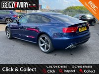 USED 2014 63 AUDI A5 2.0 SPORTBACK TDI QUATTRO BLACK EDITION S/S 5d 175 BHP FULLY SERVICED+1 YEAR MOT+BREAKDOWN COVER