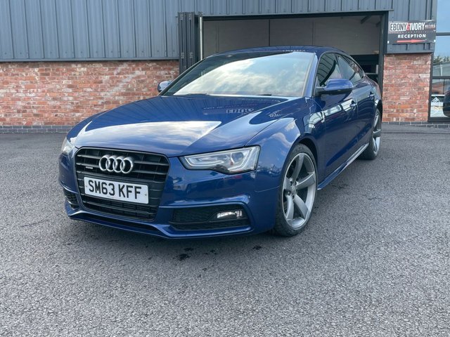 2014 63 Audi A5 2.0 SPORTBACK TDI QUATTRO BLACK EDITION S/S 5d 175 BHP