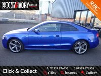 USED 2014 64 AUDI A5 2.0 TDI QUATTRO BLACK EDITION 2d 175 BHP FANTASTIC EXAMPLE+FULLY SERVICED+1 YEAR MOT+BREAKDOWN COVER