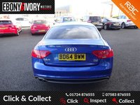 USED 2014 64 AUDI A5 2.0 TDI QUATTRO BLACK EDITION 2d 175 BHP FANTASTIC EXAMPLE+FULLY SERVICED+1 YEAR MOT+BREAKDOWN COVER