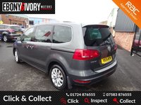 USED 2014 14 VOLKSWAGEN SHARAN 2.0 SEL TDI BLUEMOTION TECHNOLOGY DSG 5d 175 BHP FULLY SERVICED + 1 YEAR MOT