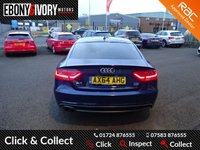 USED 2015 64 AUDI A5 2.0 SPORTBACK TDI QUATTRO BLACK EDITION PLUS 5d 175 BHP FULLY SERVICED+1 YEAR MOT+BREAKDOWN COVER