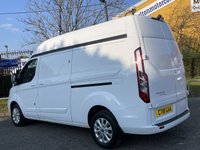USED 2018 18 FORD TRANSIT CUSTOM 2.0 300 LIMITED P/V L2 H2 130 BHP ALLOYS A/C CRUISE  Alloys Air Con Cruise