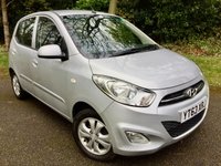 USED 2013 63 HYUNDAI I10 1.2 ACTIVE 5d AUTO 85 BHP ONLY 27,000 MILES//2 OWNER//X7 SERVICE HISTORY STAMPS 1.2 ACTIVE 5d AUTO 85 BHP ONLY 27,000 MILES//2 OWNER//X7 SERVICE HISTORY STAMPS//ULEZ COMPLIANT