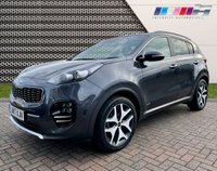 USED 2017 17 KIA SPORTAGE 1.6 GT-LINE 5d 174 BHP 19" ALLOYS, FRONT AND REAR SENSORS!