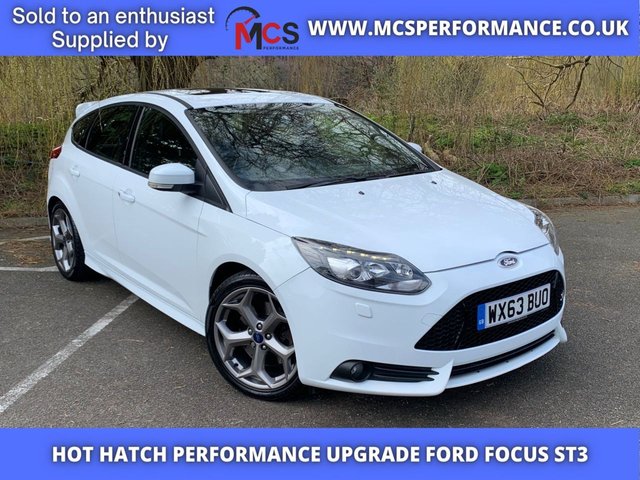 2013 63 FORD FOCUS 2.0 ST-3 5d 247 BHP Power Tilt/Slide Sunroof, Full Leather,