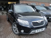 USED 2012 12 HYUNDAI SANTA FE 2.2 PREMIUM CRDI  5d 194 BHP GENUINE MILEAGE GREAT CAR AUTOMATIC 7 SEATER