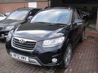 USED 2012 12 HYUNDAI SANTA FE 2.2 PREMIUM CRDI  5d 194 BHP GENUINE MILEAGE GREAT CAR AUTOMATIC 7 SEATER