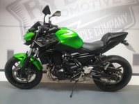 USED 2021 21 KAWASAKI Z650 KLF ONLY 1,341 MILES FROM NEW