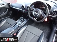 USED 2015 15 AUDI A3 2.0 TDI S LINE 5d 148 BHP FANTASTIC EXAMPLE+FULLY SERVICED+1 YEAR MOT+BREAKDOWN COVER