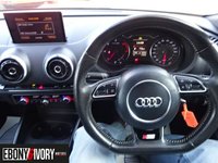 USED 2015 15 AUDI A3 2.0 TDI S LINE 5d 148 BHP FANTASTIC EXAMPLE+FULLY SERVICED+1 YEAR MOT+BREAKDOWN COVER