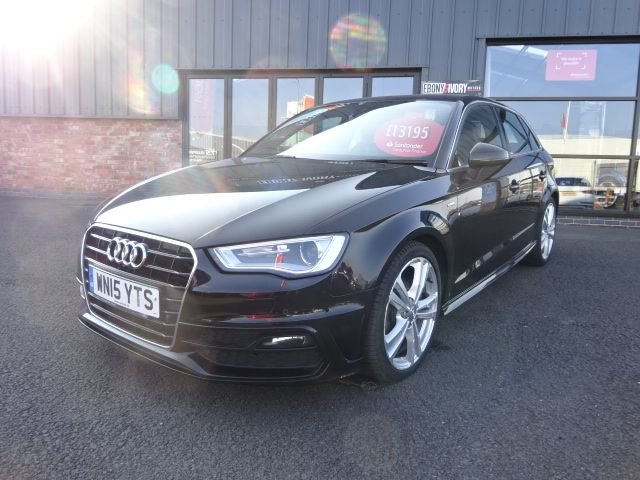 2015 15 Audi A3 2.0 TDI S LINE 5d 148 BHP