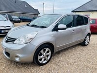 USED 2010 10 NISSAN NOTE 1.6 TEKNA 5d 110 BHP AUTOMATIC with Bluetooth & Sat Nav