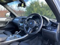 USED 2017 17 BMW X3 2.0d xDrive (190) M Sport 5dr Steptronic Auto Euro 6 (4WD / Navigation) Heated Full Leather Sat Nav
