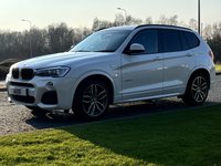 USED 2017 17 BMW X3 2.0d xDrive (190) M Sport 5dr Steptronic Auto Euro 6 (4WD / Navigation) Heated Full Leather Sat Nav