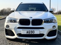 USED 2017 17 BMW X3 2.0d xDrive (190) M Sport 5dr Steptronic Auto Euro 6 (4WD / Navigation) Heated Full Leather Sat Nav