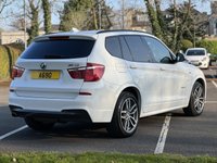 USED 2017 17 BMW X3 2.0d xDrive (190) M Sport 5dr Steptronic Auto Euro 6 (4WD / Navigation) Heated Full Leather Sat Nav