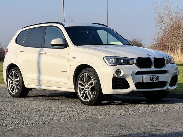 2017 17 BMW X3 2.0d xDrive (190) M Sport 5dr Steptronic Auto Euro 6 (4WD / Navigation)