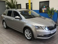 USED 2018 68 SKODA OCTAVIA 1.5 SE L TSI DSG 5d 148 BHP SAT NAV PART LEATHER FREE 12 MONTHS GOLD WARRANTY