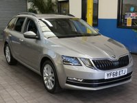USED 2018 68 SKODA OCTAVIA 1.5 SE L TSI DSG 5d 148 BHP SAT NAV PART LEATHER FREE 12 MONTHS GOLD WARRANTY