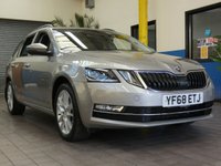 USED 2018 68 SKODA OCTAVIA 1.5 SE L TSI DSG 5d 148 BHP SAT NAV PART LEATHER FREE 12 MONTHS GOLD WARRANTY