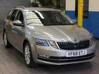 USED 2018 68 SKODA OCTAVIA 1.5 SE L TSI DSG 5d 148 BHP SAT NAV PART LEATHER FREE 12 MONTHS GOLD WARRANTY