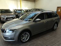 USED 2018 68 SKODA OCTAVIA 1.5 SE L TSI DSG 5d 148 BHP SAT NAV PART LEATHER FREE 12 MONTHS GOLD WARRANTY