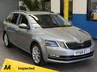 USED 2018 68 SKODA OCTAVIA 1.5 SE L TSI DSG 5d 148 BHP SAT NAV PART LEATHER FREE 12 MONTHS GOLD WARRANTY
