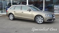 USED 2008 58 AUDI A4 2.0 AVANT TDI SE DPF 5d 141 BHP 