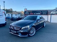 USED 2016 16 MERCEDES-BENZ C-CLASS 2.1 C220 D AMG LINE PREMIUM PLUS 4d 170 BHP FULL PANORAMIC GLASS SUNROOF